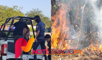 Notiespacio PV | Dos indigentes se pelean por amor y causan incendio