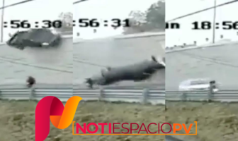 Noticias de Puerto Vallarta | NotiespacioPV | VIDEO: Hombre salva la vida dos veces en menos de 10 segundos
