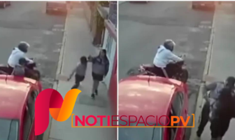 Noticias de Puerto Vallarta | NotiespacioPV | VIDEO. Huye de un asalto, dejando sola a su novia.