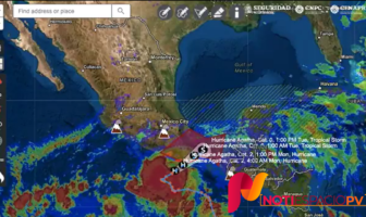 “Agatha” se dirige a las playas de Oaxaca; habilitan 203 albergues Noticias de Puerto Vallarta | NotiespacioPV | "Agatha" se dirige a las playas de Oaxaca; habilitan 203 albergues