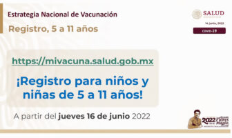 Noticias de Puerto Vallarta | NotiespacioPV | Abren registro de vacunación contra Covid-19 para menores de 5 a 11 años