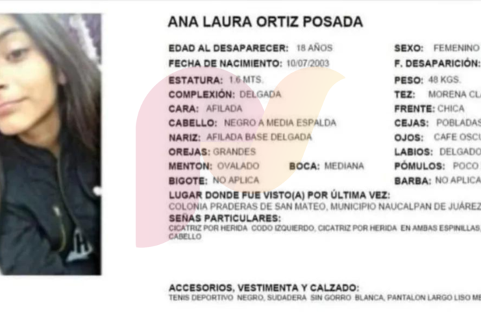 Noticias de Puerto Vallarta | NotiespacioPV | Joven desaparecida en Edomex es hallada sin vida en Jalisco