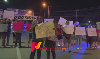 Noticias de Puerto Vallarta | NotiespacioPV | Más de dos horas duró la manifestación por María Fernanda en Valle Dorado