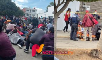 Noticias de Puerto Vallarta | NotiespacioPV | VIDEO: Se registra balacera en fila de vacunación en Puebla; hay heridos