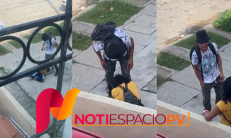 Notiespacio PV | VIDEO: Agreden a joven en plena vía pública en Ixtapa