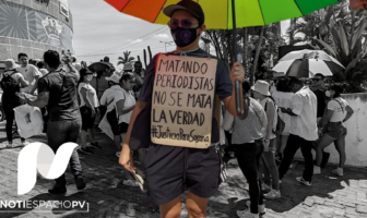 Notiespacio PV | Gremio periodístico de Puerto Vallarta y autoridades de la UdeG realizan marcha pacifica