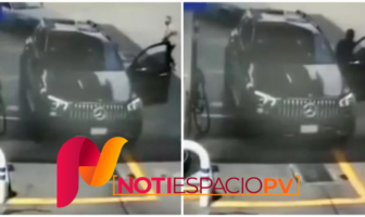 Noticias de Puerto Vallarta | NotiespacioPV | VIDEO: Atropellan a sujeto cuando intentaba robar un reloj de lujo a conductor