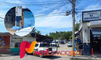 Notiespacio PV | Fallece masculino afuera de un depósito en El Pitillal