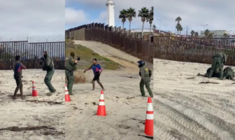 Noticias de Puerto Vallarta | NotiespacioPV | Agentes de Estados Unidos someten a jóvenes migrantes mexicanos en la frontera