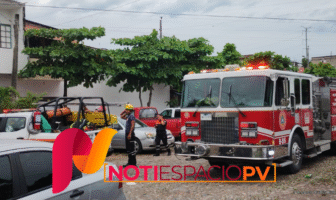 Notiespacio PV | Se registra conato de incendio en escuela primaria de la colonia Infonavit