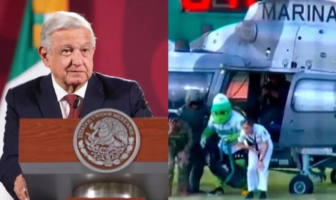 Noticias de Puerto Vallarta | NotiespacioPV | Utilizan helicóptero de la Marina para trasladar a mascota de equipo de beisbol de Tabasco