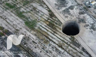 Noticias de Puerto Vallarta | NotiespacioPV | Aparece enorme socavón en Chile; investigan si lo causó la minería