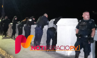 Notiespacio PV | Joven en estado de ebriedad provoca movilización policial