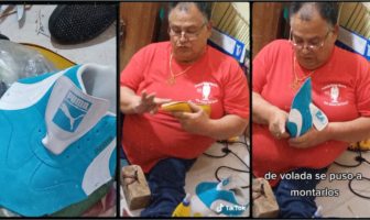 Noticias de Puerto Vallarta | NotiespacioPV | Papá le fabrica tenis a su hija y el resultado se hace viral