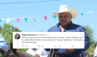Gobernador de Coahuila confirmó la liberación del alcalde Mario Cedillo Noticias de Puerto Vallarta | NotiespacioPV | Gobernador de Coahuila confirmó la liberación del alcalde Mario Cedillo