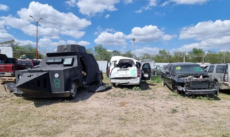 Noticias de Puerto Vallarta | NotiespacioPV | Destruye FGR 15 vehículos con blindaje artesanal