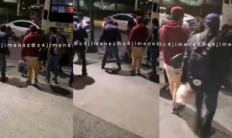 Noticias de Puerto Vallarta | NotiespacioPV | VIDEO: Pasajeros atrapan a asaltante y lo tunden a patadas en CdMx