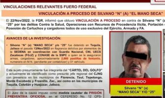 Noticias de Puerto Vallarta | NotiespacioPV | Vinculan a proceso al "F25", líder del CJNG detenido en Tequila
