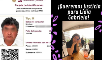Detienen a conductor del taxi desde el cual se arrojó Lidia Gabriela