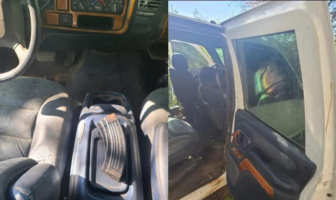 Noticias de Puerto Vallarta | NotiespacioPV | Autoridades aseguran camioneta con blindaje artesanal en Mazamitla