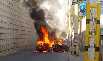 Noticias de Puerto Vallarta | NotiespacioPV | VIDEOS: Celaya registra bloqueos y vehículos quemados tras enfrentamiento
