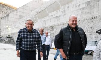 Noticias de Puerto Vallarta | NotiespacioPV | AMLO supervisa la presa El Zapotillo durante gira de trabajo