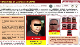 Noticias de Puerto Vallarta | NotiespacioPV | SSPC confirma detención de “El Pollo”, operador de la “Familia Michoacana”