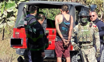 Detienen a sujeto tras persecución en Puerto Vallarta