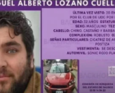 Fiscalía confirma la muerte de Miguel Lozano, desaparecido en Zapopan