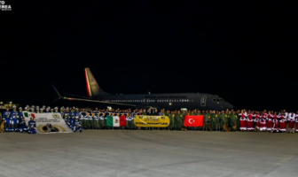Noticias de Puerto Vallarta | NotiespacioPV | VIDEOS: Despega avión de la Fuerza Aérea Mexicana con destino a Turquía