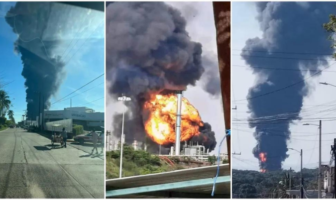 Noticias de Puerto Vallarta | NotiespacioPV | VIDEOS: Reportan incendio en 2 plantas de Pemex en Veracruz