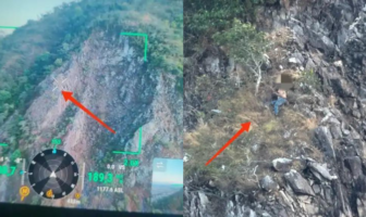 Noticias de Puerto Vallarta | NotiespacioPV | Así fue el rescate de un hombre en el cerro de San Juan