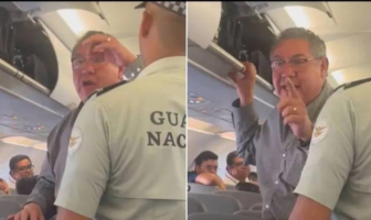 Pasajero de Viva Aerobús denuncia que no respetaron su lugar y lo bajan con la GN