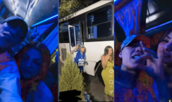 Noticias de Puerto Vallarta | NotiespacioPV | VIDEO: Karely Ruiz y Santa Fe Klan viajan en transporte público