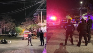 Un sujeto, presuntamente identificado con el alias de “El Pitufo” fue acribillado la noche de este jueves en el cruce de las calles República de Guatemala y 12 de octubre.