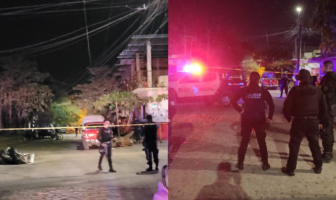 Un sujeto, presuntamente identificado con el alias de “El Pitufo” fue acribillado la noche de este jueves en el cruce de las calles República de Guatemala y 12 de octubre.