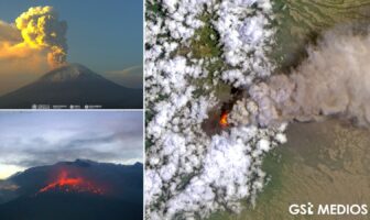 Noticias de Puerto Vallarta | NotiespacioPV | El Popocatépetl lleva 5 exhalaciones y 2 explosiones en 24 horas