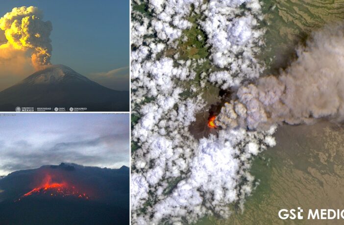 El Popocatépetl lleva 5 exhalaciones y 2 explosiones en 24 horas