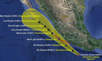Noticias de Puerto Vallarta | NotiespacioPV | Beatriz producirá lluvias fuertes a muy fuertes en gran parte de México