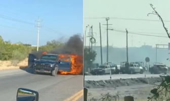 Ataque armado en la frontera de Nuevo León, México, realizado por presuntos miembros del crimen organizado contra instalaciones de Fuerza Civil. Enfrentamientos adicionales con policías en Coahuila. La violencia delictiva aumenta en la región.