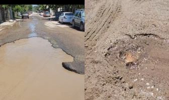 Fuga de agua preocupa a vecinos de la colonia San Esteban