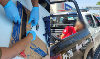 Detienen a sujeto tras intentar asaltar una tienda Kiosko en Las Juntas