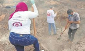 Madres Buscadoras infectadas durante búsqueda en fosas clandestinas