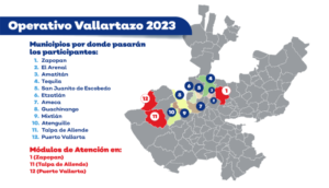 Implementarán autoridades operativo de acompañamiento a participantes del "Vallartazo 2023"