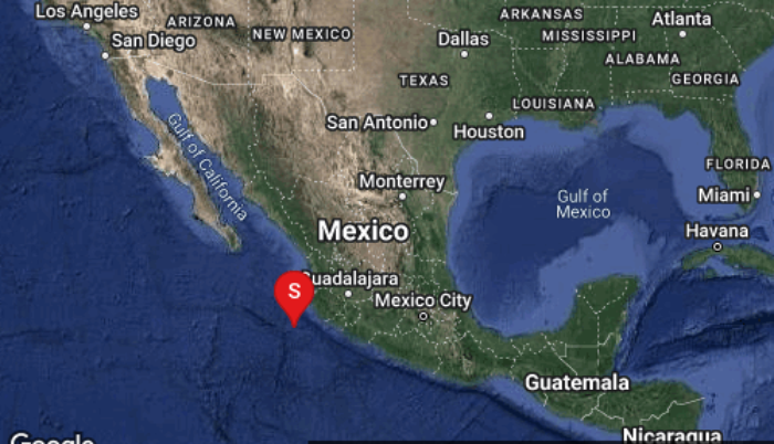 Se registra un segundo sismo magnitud preliminar 5.9 en Cihuatlán, Jalisco