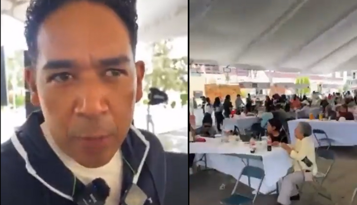 "Ya corre a esos pend...": alcalde morenista a asistentes de Feria del Taco