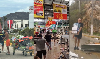 VIDEO: Saqueos en Acapulco después del paso del huracán Otis