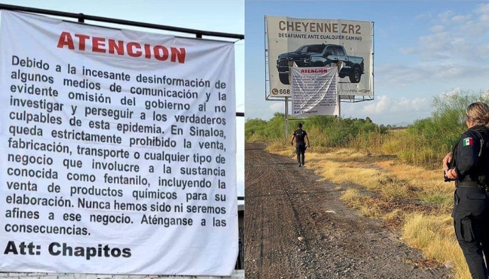 “Los Chapitos” se desligan de la producción de fentanilo en Sinaloa