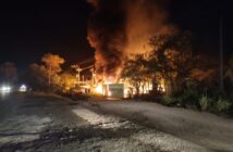 Sujetos provocan incendio en una recicladora en Ixtapa