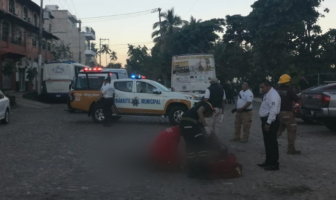 mujer atropellada por camión de transportes Medina